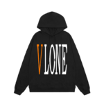 Vlone Orange Staple Hoodie
