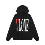 Vlone Staple Hoodie - Red - Image 2
