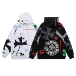 Chrome Hearts Stencil Multicolor Hoodie - Image 22