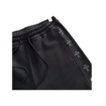 Chrome Hearts Black Leather Patches Shorts - Image 3