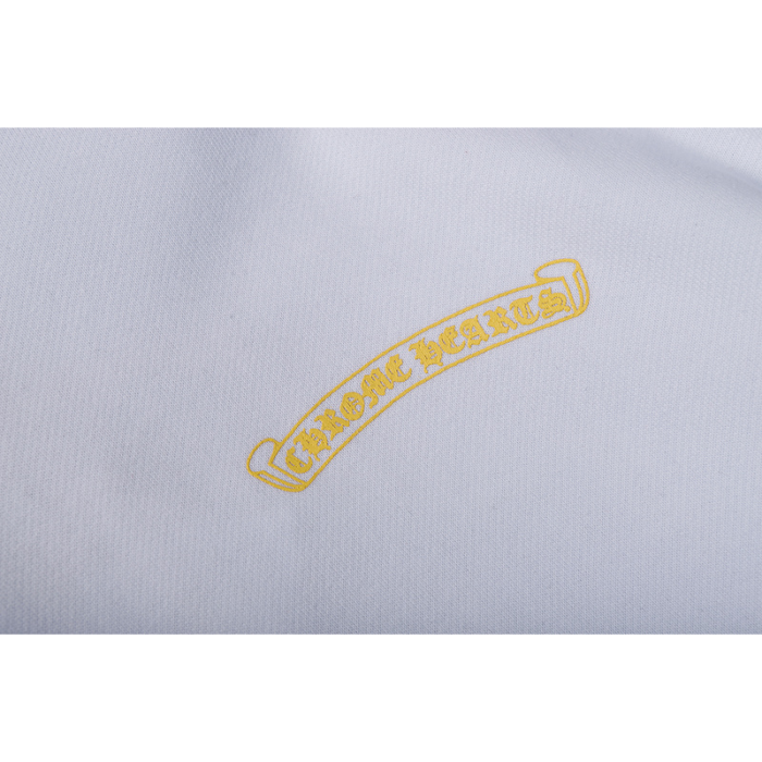 Chrome Heart Hollywood Yellow Cross Hoodie - Image 20
