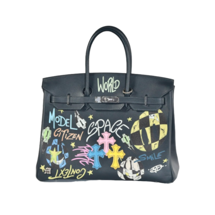 Chrome Hearts matty boy x Hermes Bag