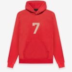 Fear of God 7 Hoodie 'Vintage Red'