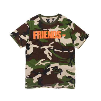 Vlone Friends Camo T- Shirt