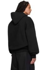Fear of God Essentials Hoodie 'Jet Black' - Image 4