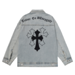 Chrome Hearts Blue Denim Jacket - Image 2