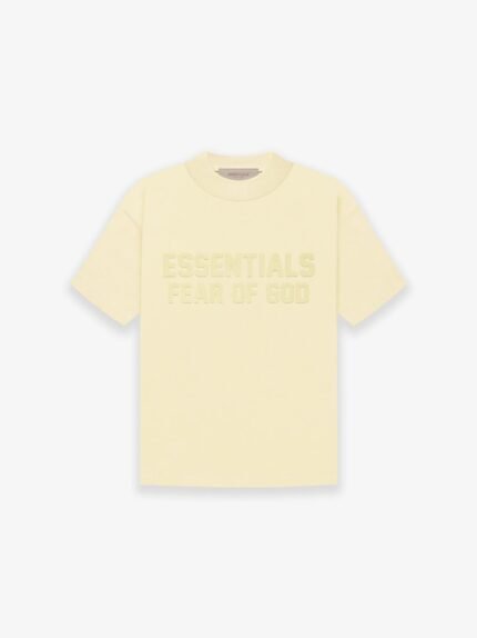 Fear of God Essentials T-shirt 'Garden Yellow'