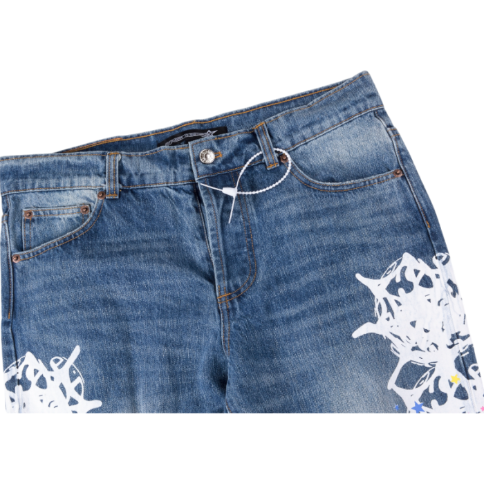 Sp5der Vintage Web Jean Denim - Image 3