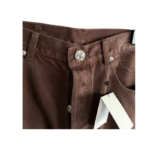 Chrome Hearts Brown Leopard Cross Patch Jeans - Image 6