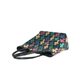 Chrome Hearts Quilted Leather Multicolor Cross Patch Tote Bag - Image 5