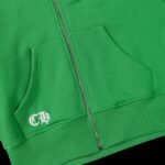 Chrome Hearts Diamond Cross Zip-Up Hoodie - Image 3