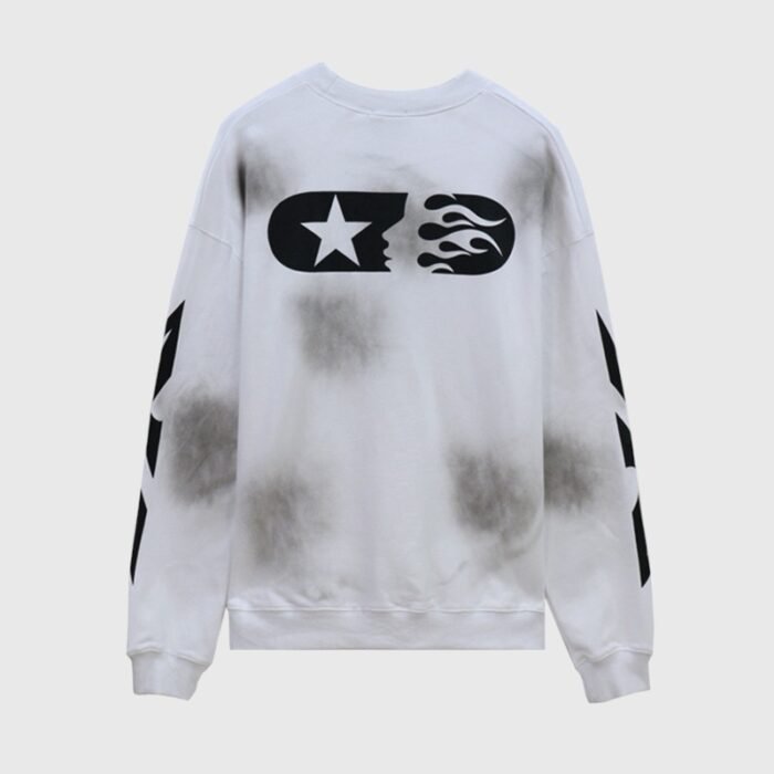 Hellstar Sports  White Sweater - Image 2