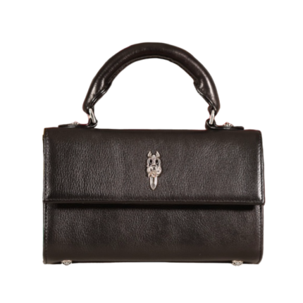 Chrome Hearts x Bella Hadid Mini Flap Handle Bag