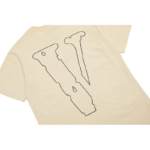 Vlone With Heartbeat Logo T-Shirt - Image 3