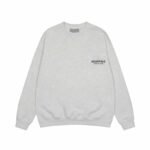 Fear of God Essentials Crewneck Sweatshirt ‘Light-Oatmeal’ - Image 7