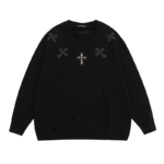 Chrome Hearts Leather Cross 7328 Sweatshirt - Image 2