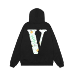 Vlone Friends Black Hoodie - Image 2
