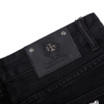 Chrome Hearts Leopard Cross Patches Jeans - Image 5