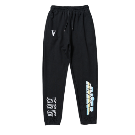 Vlone 666 Black Sweatpant