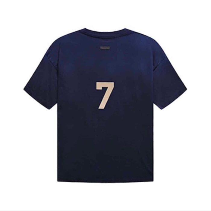Fear of God Essentials 7 T-Shirt 'Oxford Blue' - Image 1