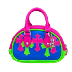 Chrome Hearts Leather Cross Patch Gym Bag - Image 4