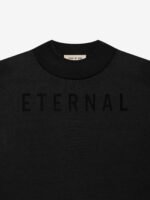 Fear Of God Fleece Crewneck 'Black' - Image 2