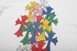 Chrome Hearts Multi Color Cross Cemetery Shirt - Image 7