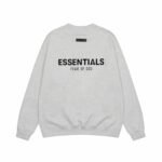 Fear of God Essentials Crewneck Sweatshirt ‘Light-Oatmeal’ - Image 2