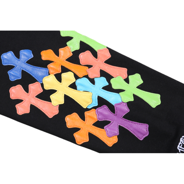 Chrome Heart Multi Color Cross Hoodie - Image 5