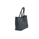 Chrome Hearts Black Leather Cemetery Tote Bag - Image 3