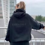 Fear of God Essentials Hoodie 'Stretch Limo' - Image 5
