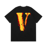 Vlone Smiley Face Blood Drip T- Shirt - Image 2