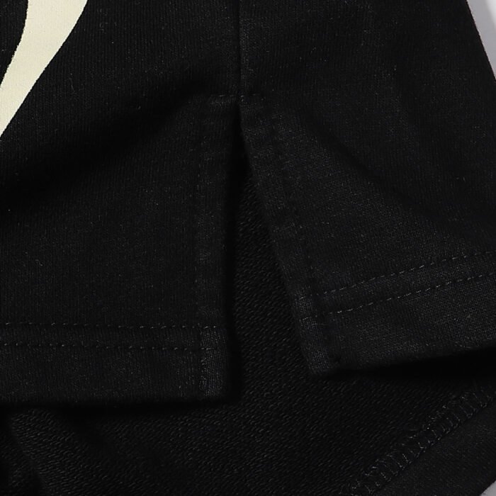 Hellstar Sports Flame Shorts Black - Image 4