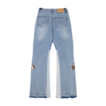 Chrome Hearts Gallery Dept. La Flare Levi's Cross Patch Denim Jeans - Image 2