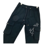 Chrome Hearts Cross Patch Cashmere Sweatpants - Image 2