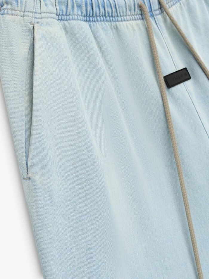 Fear of God Essentials Relaxed Pants 'Light Washed Denim' - Image 3