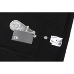 Chrome Hearts Red Logo Black Hoodie - Image 11