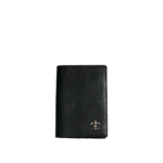 Chrome Hearts Silver Cross Leather Cardholder
