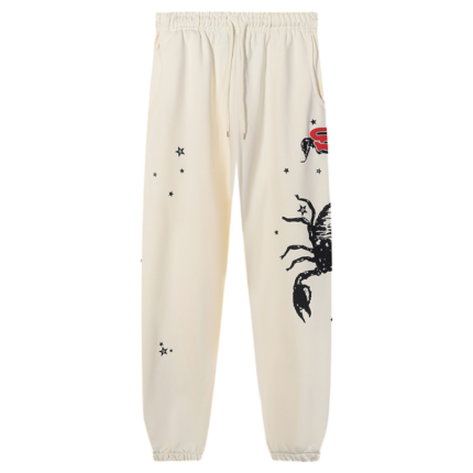 Sp5der x Mariah the Scientist Scorpion Sweatpant 'Cream'