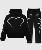 Hellstar Sports Jet Black Tracksuit