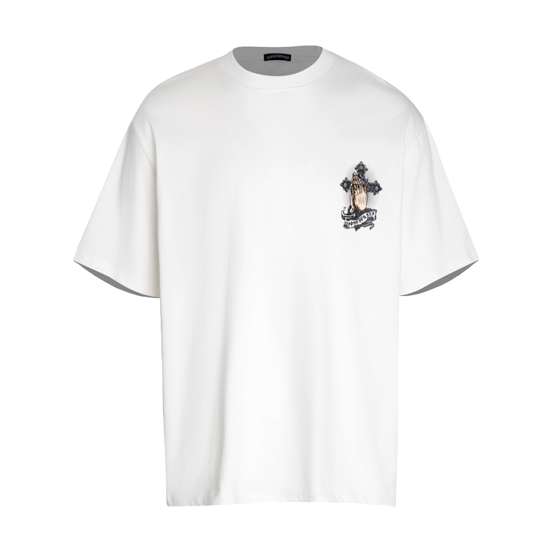 700dc563-Photoroom.png Chrome Hearts Hand Cross T-shirt - Image 1