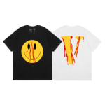 Vlone Smiley Face Blood Drip T- Shirt - Image 6