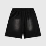 Hellstar Studios Records Shorts Black - Image 2