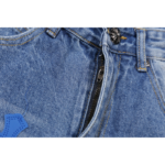 Chrome Hearts Levi’s Stencil Cross Patch Jeans - Image 5