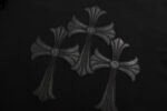 Chrome Hearts leather Gothic Cross T-Shirt - Image 7
