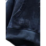 Chrome Hearts Blue Tie Dye Horseshoe Hoodie - Image 5