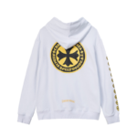 Chrome Heart Hollywood Yellow Cross Hoodie - Image 21