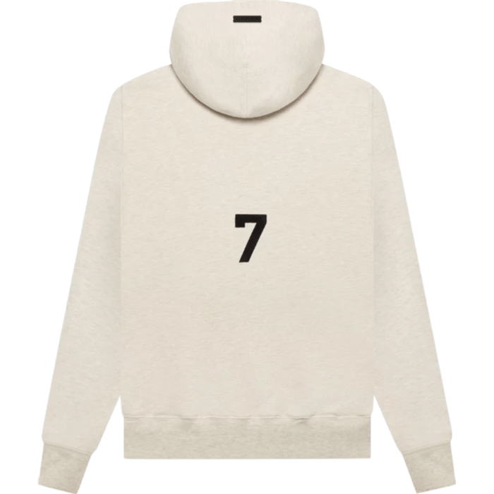 Fear of God Essentials ABC Hoodie 'Light-Oatmeal' - Image 2