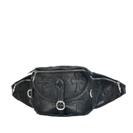 Chrome Hearts Black Dagger Snat Pack Bag