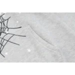 Sp5der I Heart SP5 Souvenir Hoodie 'Gray' - Image 11